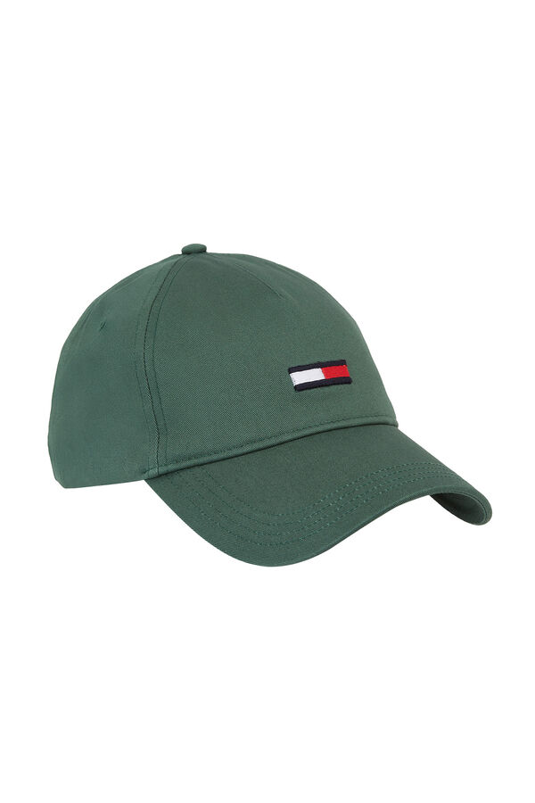 Springfield Mütze Tommy Jeans für Herren mit mittig platziertem Logo grün