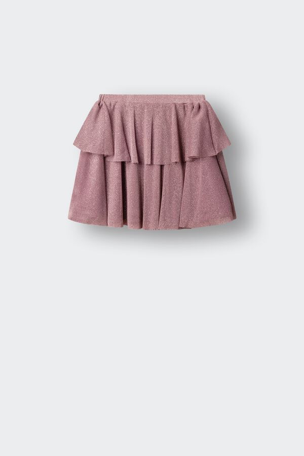 Springfield Kids Lurex suknja za devojčice Roze
