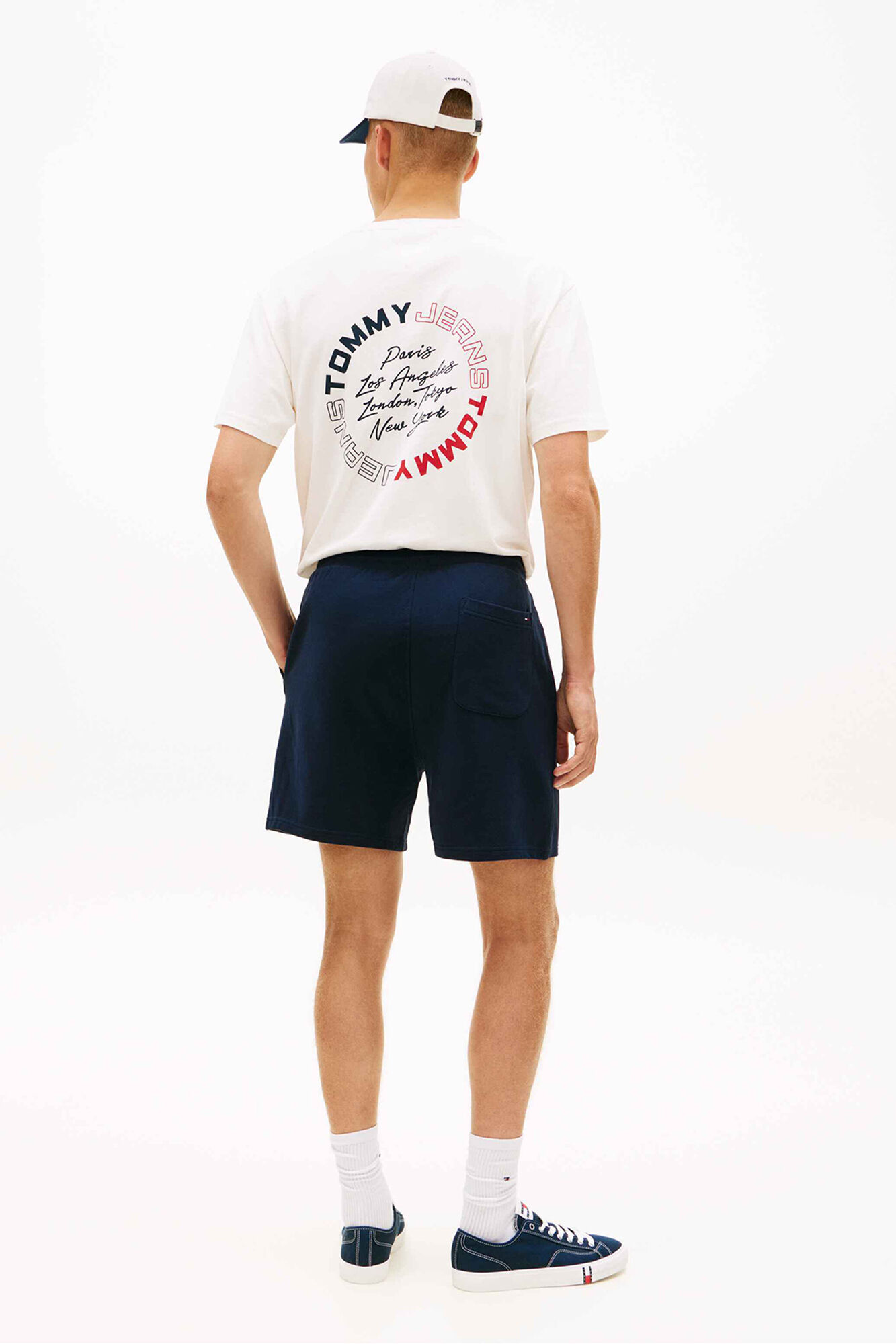 Tommy Jeans Pantal&oacute;n corto de algod&oacute;n