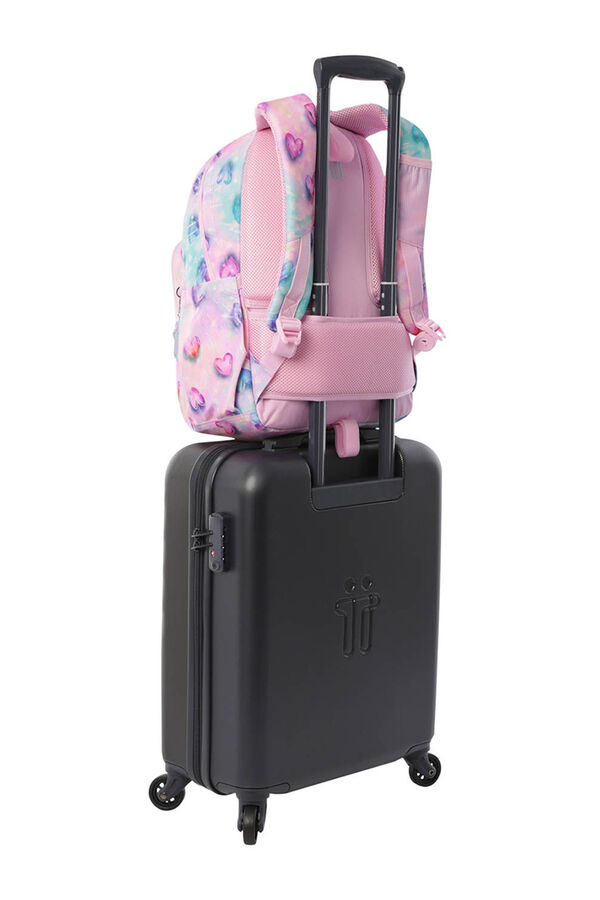 Totto Glitzer-Aquarell-Rucksack  Rosa