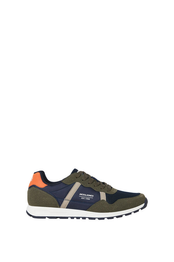 Jack & Jones Zapatillas deportivas tejido mesh verde