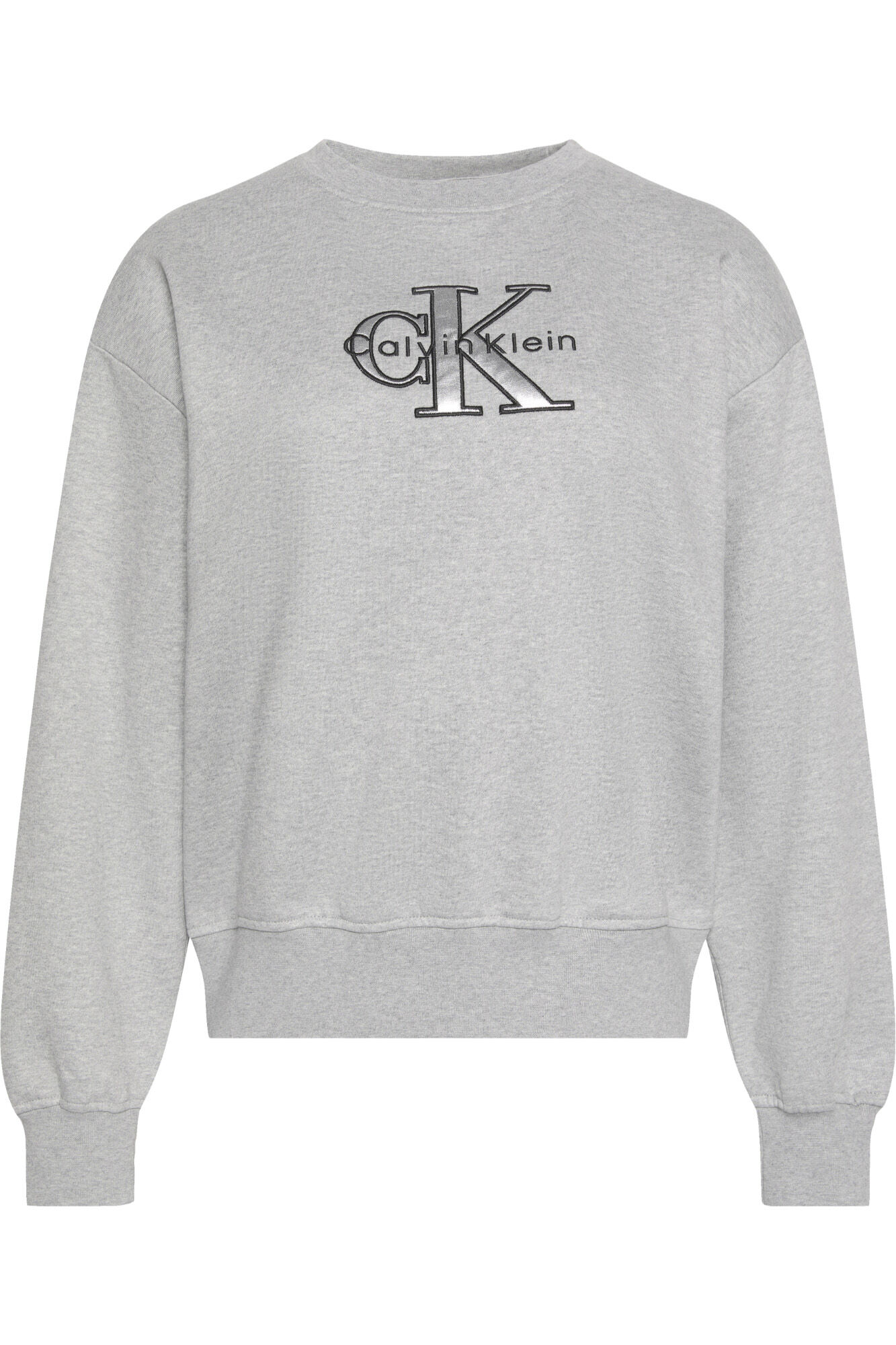 CK Jeans Sweatshirt mit Metallic Bestickt