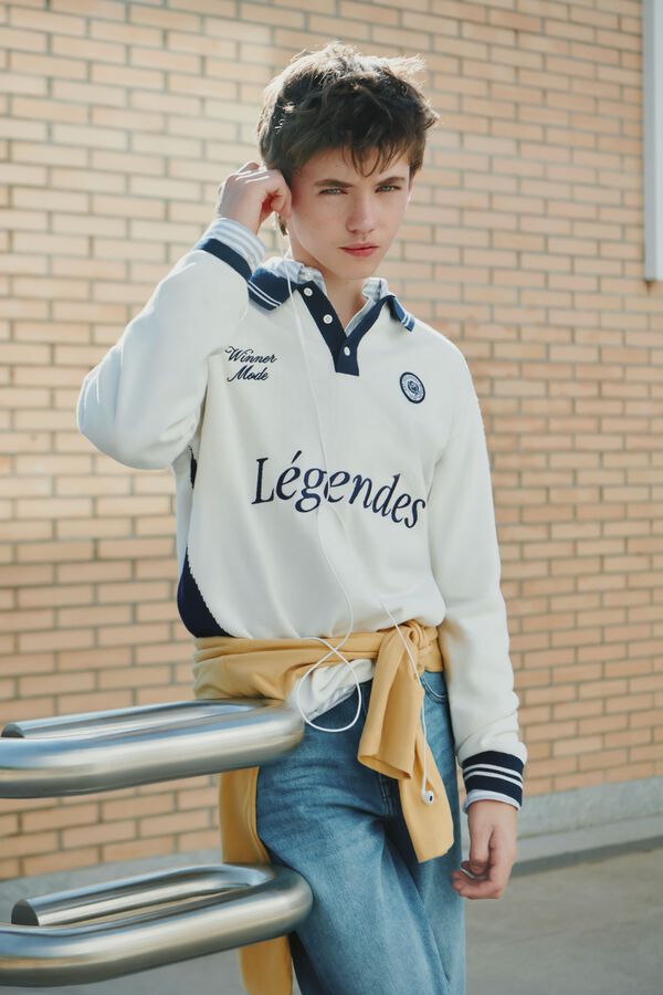 Springfield Kids Jersey "Legends" ni&ntilde;o blanco