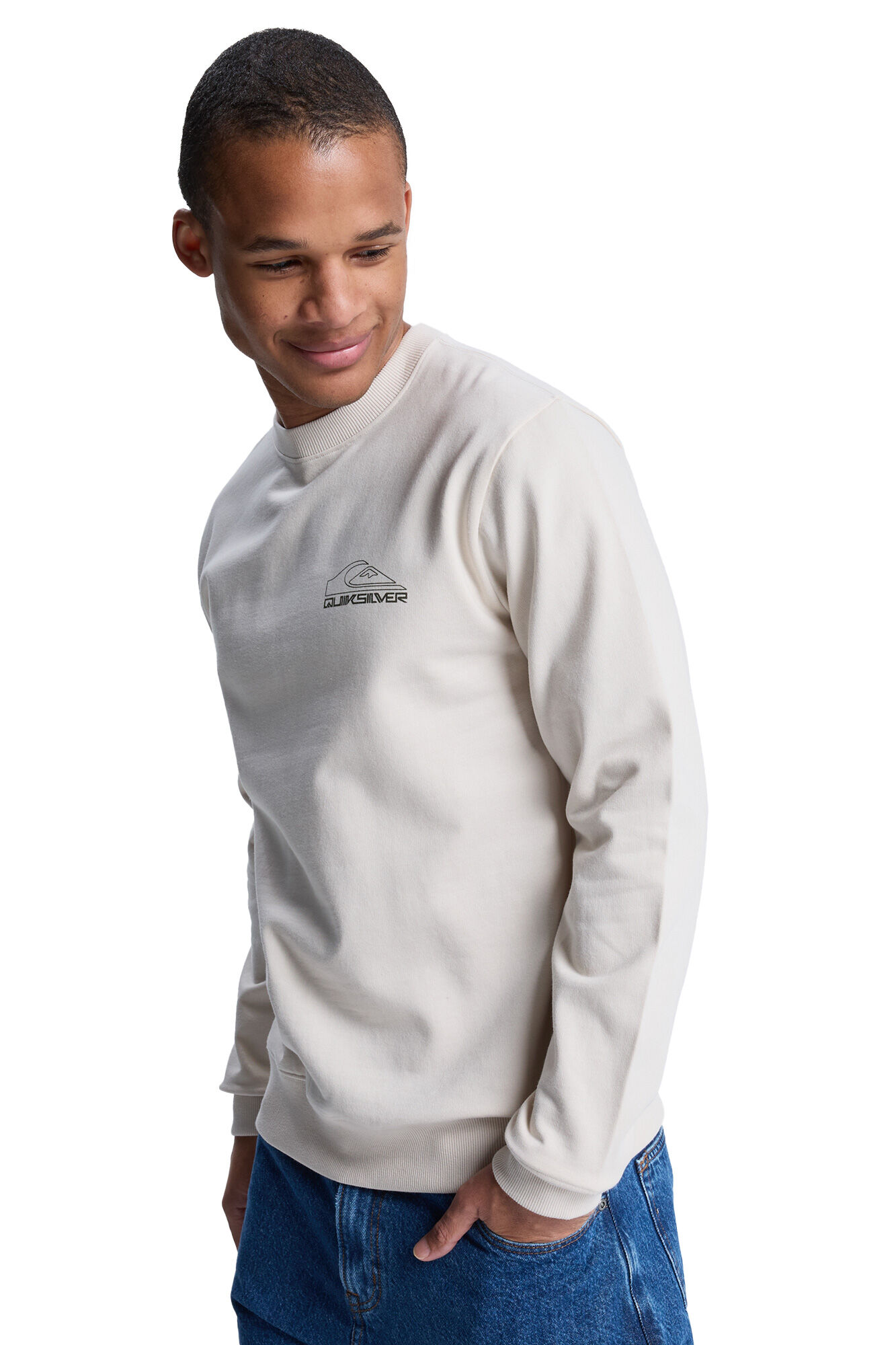 Quiksilver Basic Graphic - Sudadera para hombre