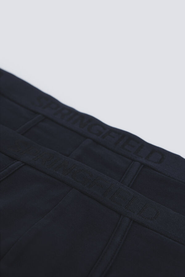 Springfield Pakovanje od 2 komada osnovnih slip gaćica Plava