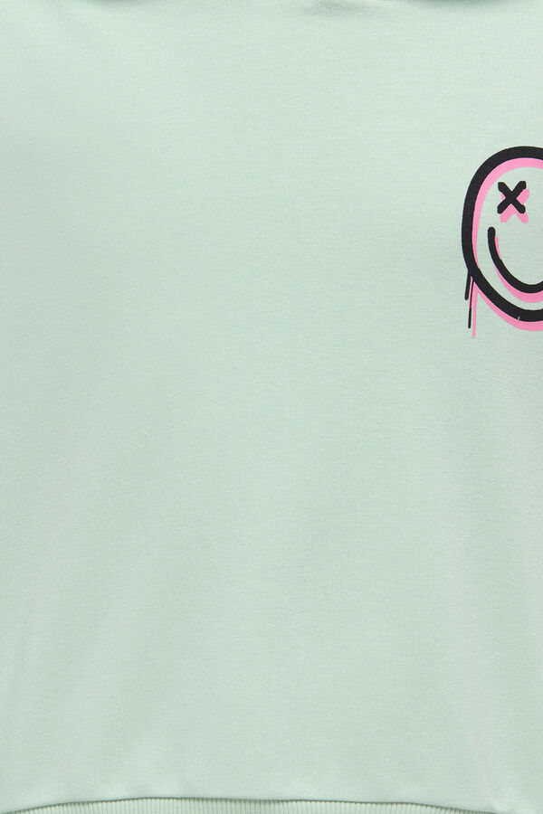 Only Girls Sweatshirt "ALEGRE " verde