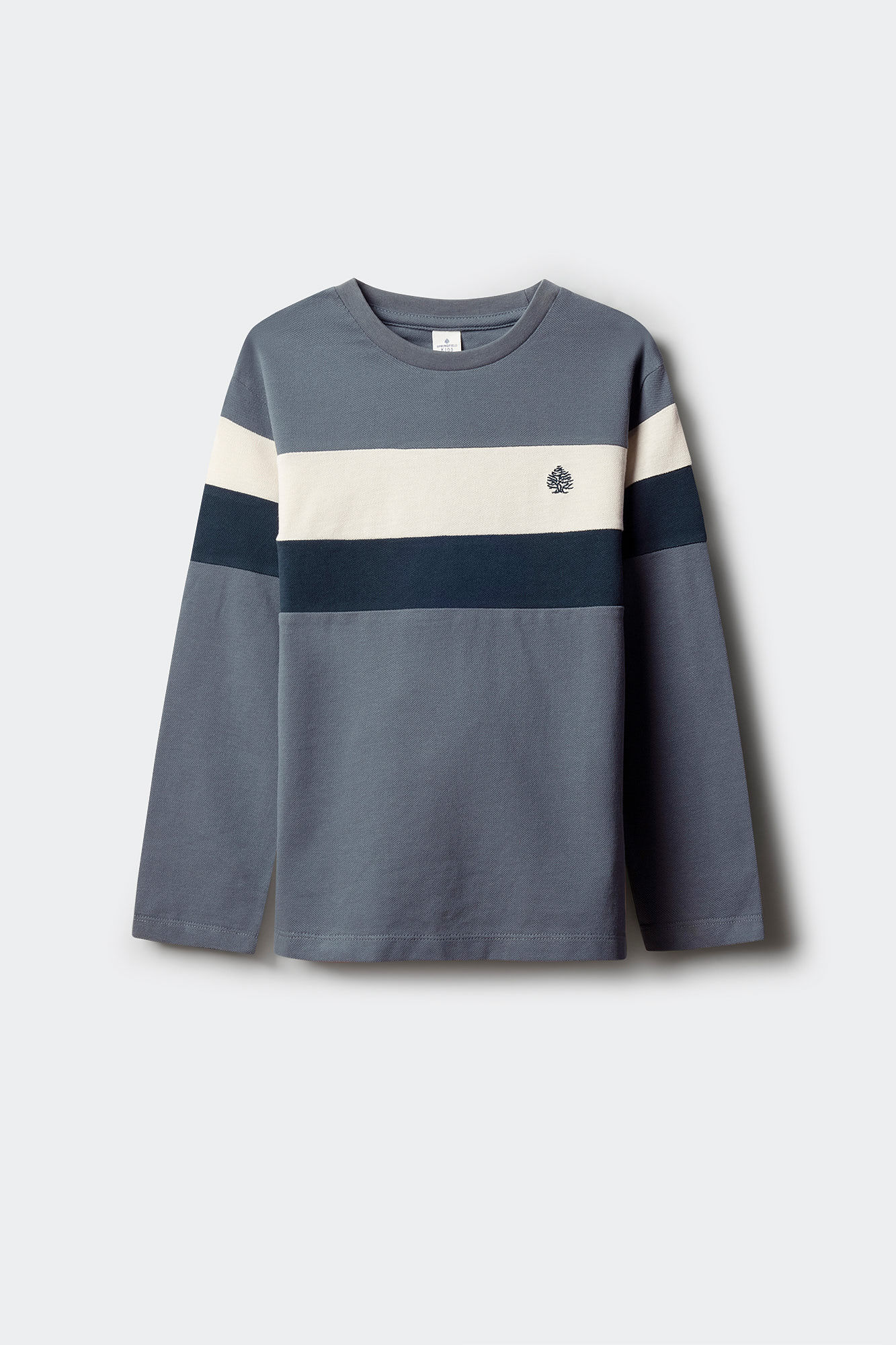 Springfield Kids Tricolor long sleeve T-shirt for boys