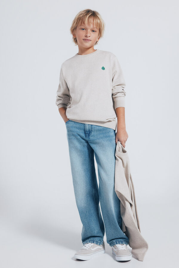 Springfield Kids Basic jersey with elbow pads for children Braon