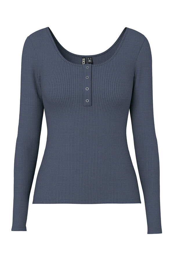 Pieces Top de canal&eacute; azul