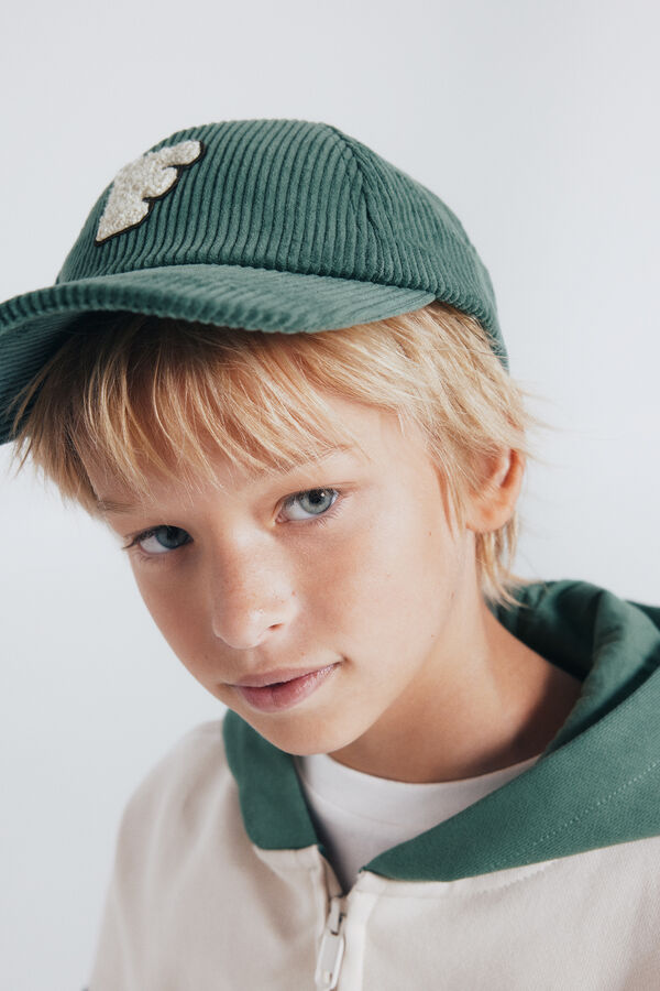 Springfield Kids Gorra azul ni&ntilde;o verde