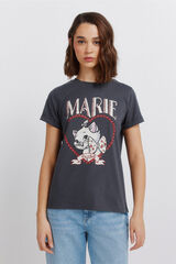 Springfield Majica kratkih rukava sa dezenom Siva