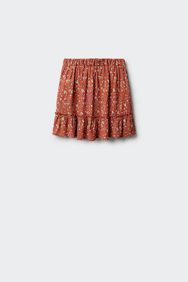 Springfield Kids Falda El Hierro naranja