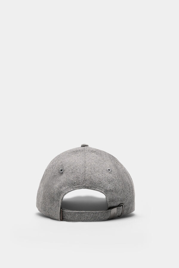 Springfield Casquette de baseball en laine grise gris