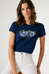 Pepe Jeans Short-sleeved T-shirt bleu