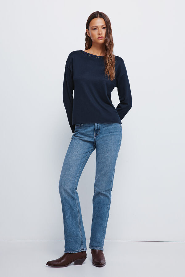 Springfield Majica sa čamcima i brodskim majica Plava