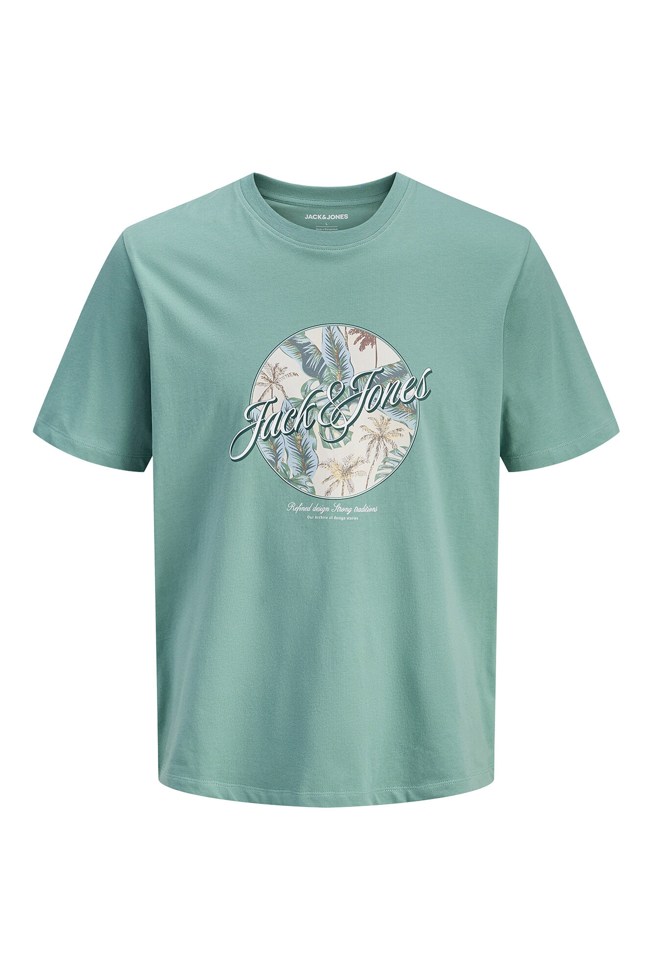 Jack & Jones Jersey-knit short sleeve T-shirt