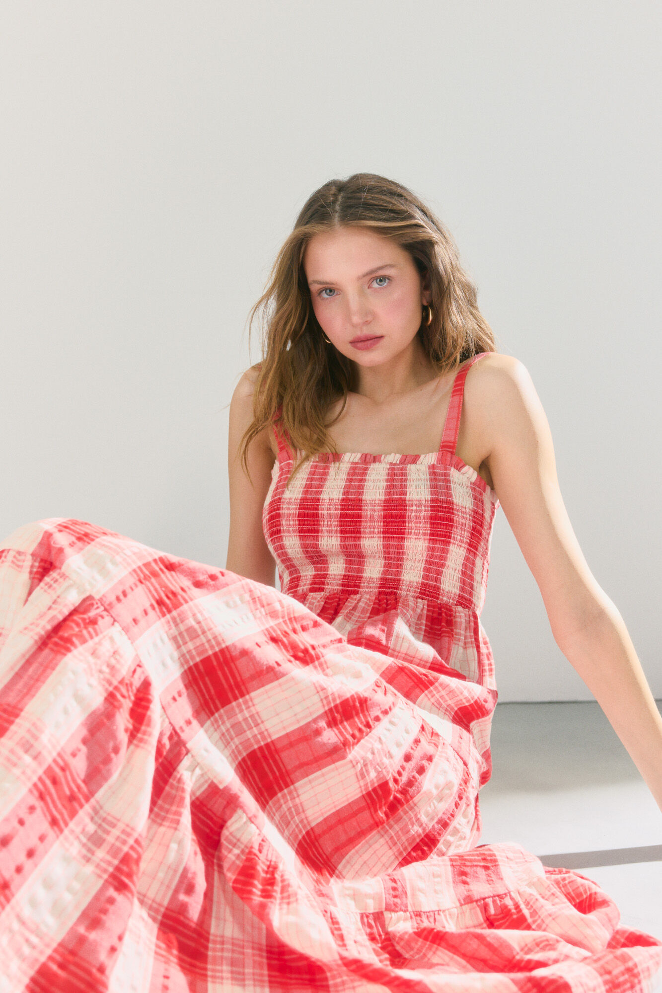 High Spirits Gingham ruha