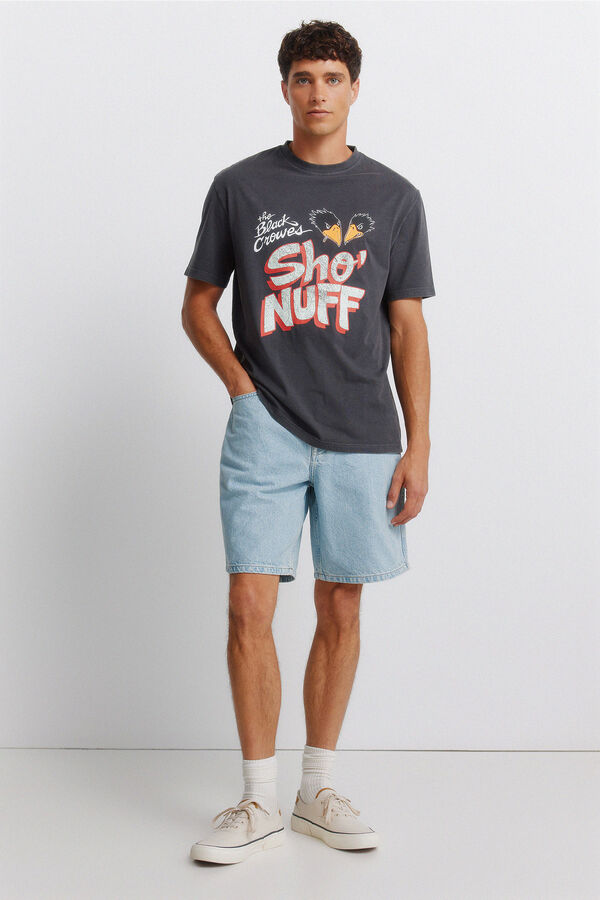 Springfield Majica Black Crowes Sho Nuff Siva