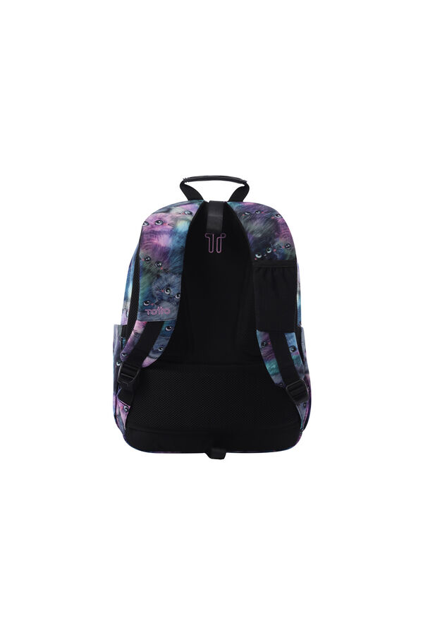 Totto Mochila Acuareles negro