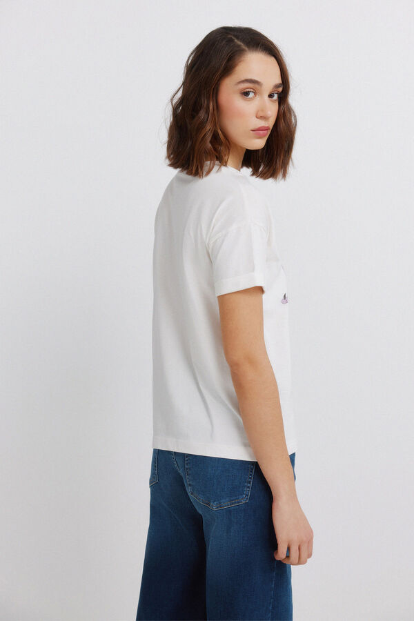 Springfield Majica sa kratkim rukavima DISNEY Bež