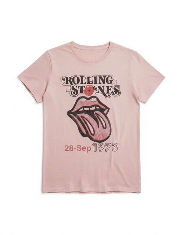 Springfield Majica kratkih rukava Roze