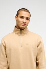 Quiksilver Sudadera media cremallera nude