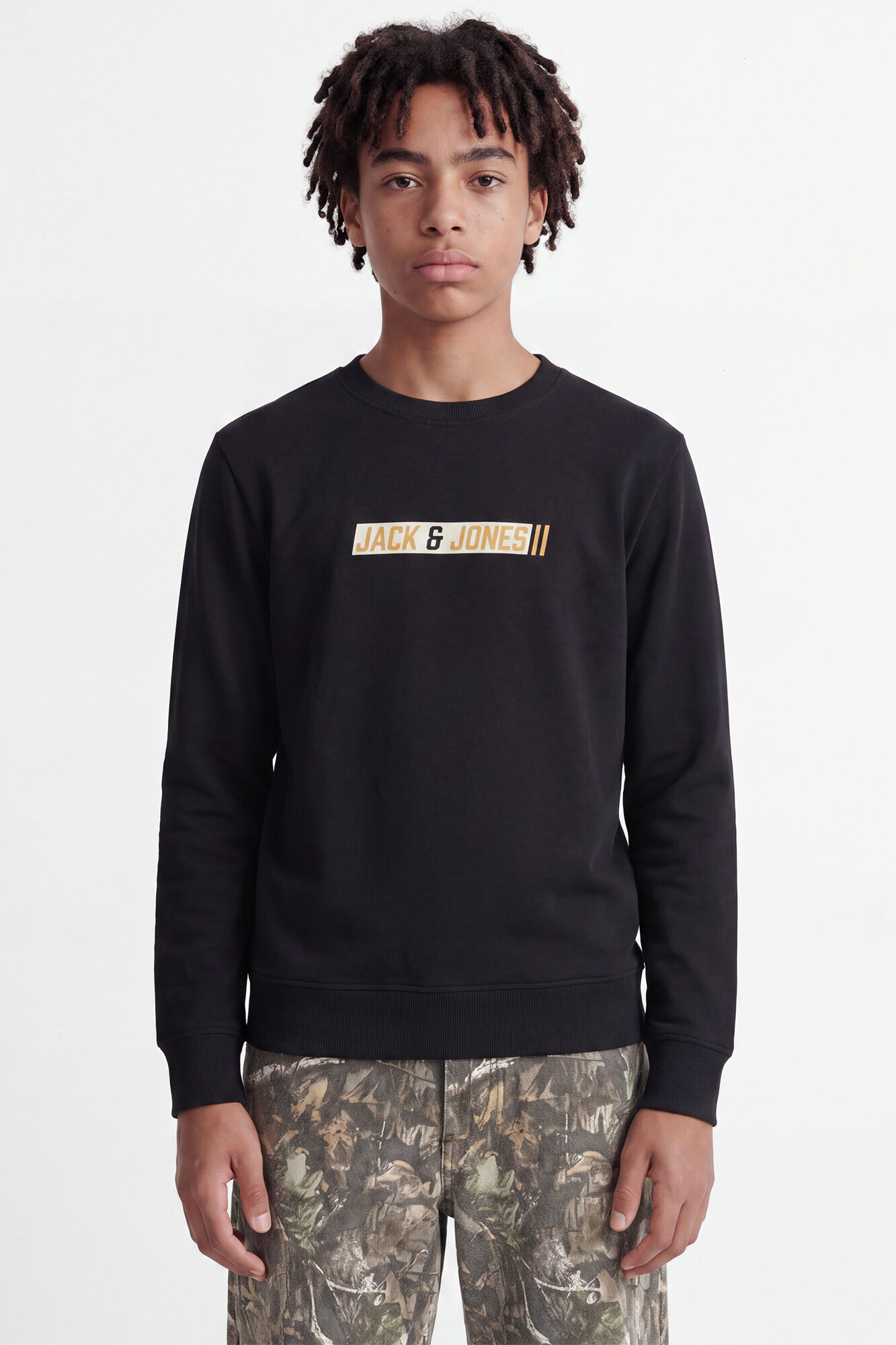 Jack & Jones Junior Sudadera regular cuello redondo
