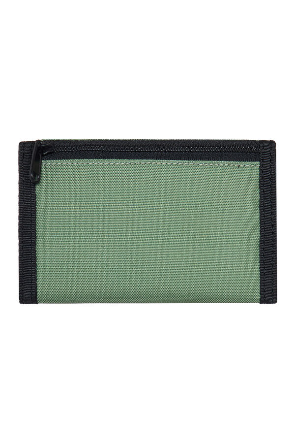 Quiksilver The Everydaily - Cartera de triple hoja para hombre kaki