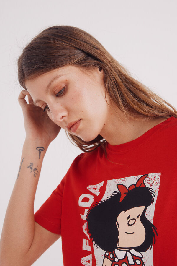 Springfield "Mafalda" T-shirt red