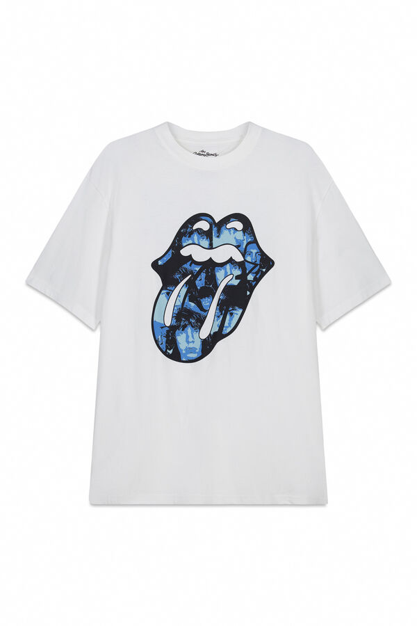 Springfield Majica Rolling Stones Bež