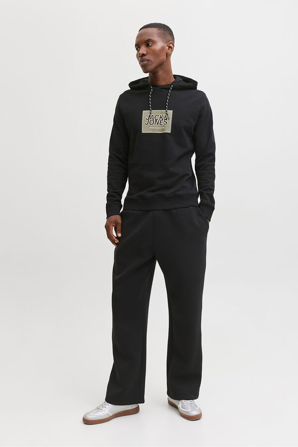 Jack & Jones Sweatshirt capuz preto