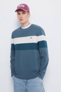 Springfield Camiseta manga larga piqu&eacute; cortes