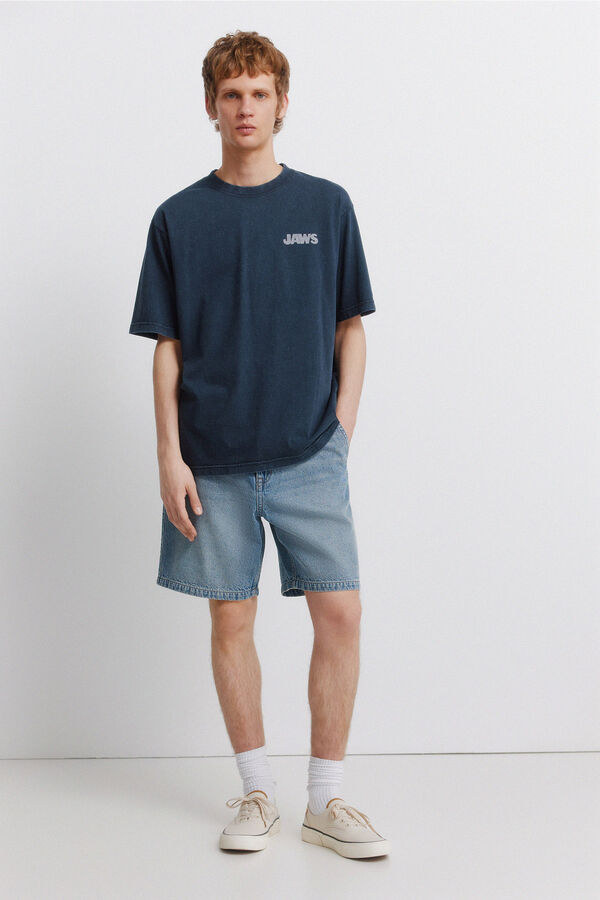 Springfield Majica Jaw Aniversary Plava