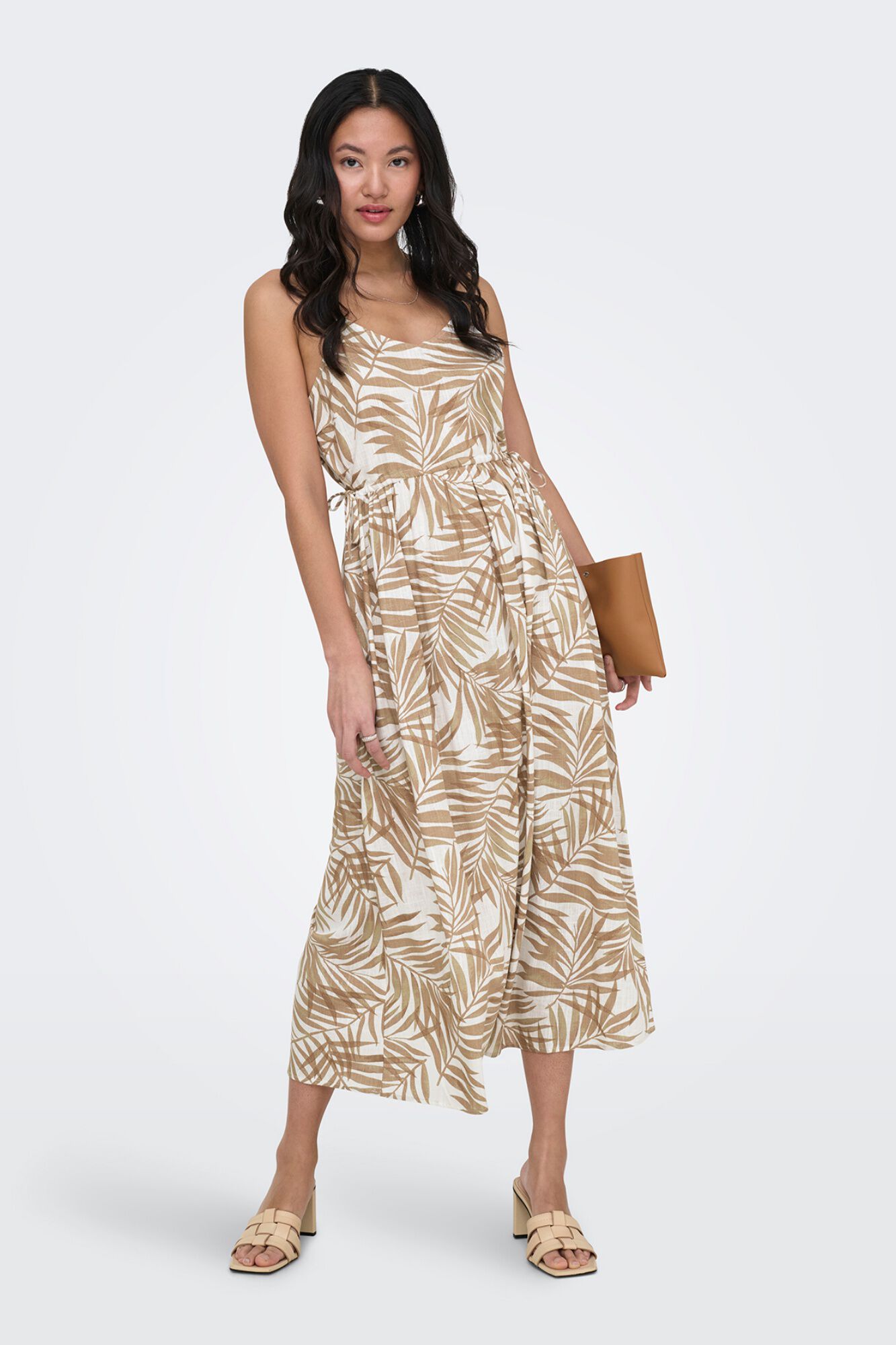 Only Vestido largo de lino
