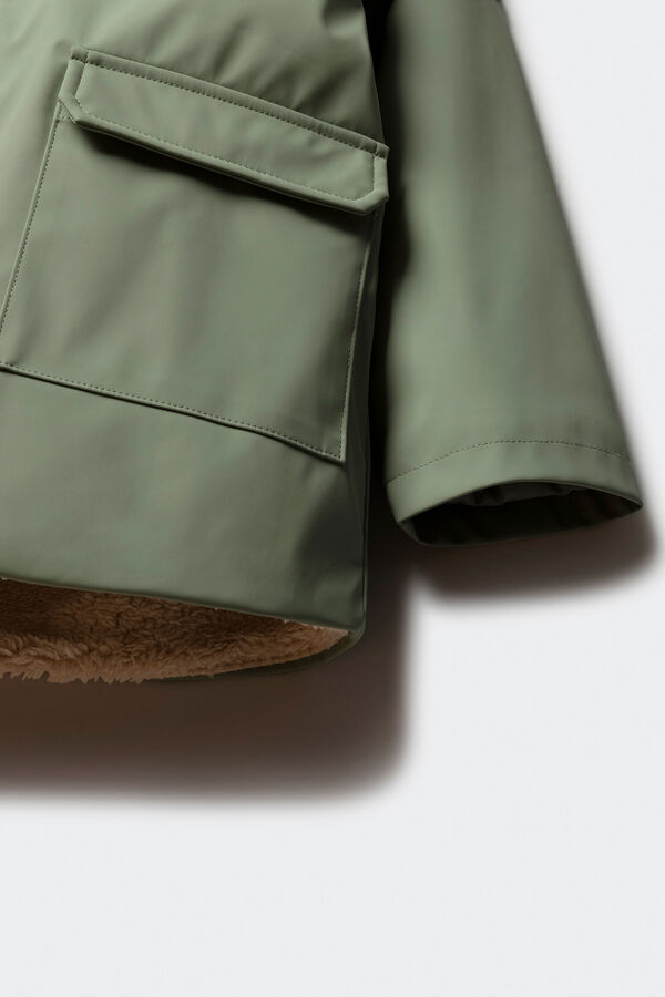 Springfield Kids GUMIRANA jakna za devojčice Zelena