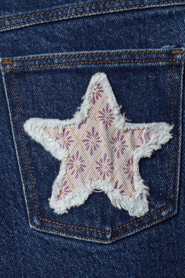 Springfield Kids Farmerke sa zvezdom za devojčice Plava