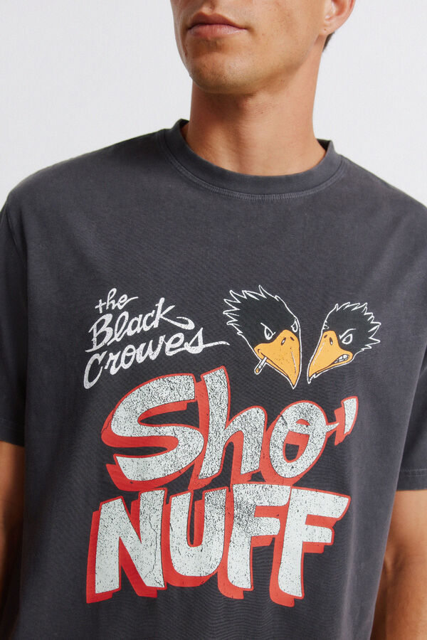 Springfield Majica Black Crowes Sho Nuff Siva