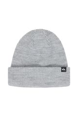Quiksilver Gorro de malha com dobra cinzento