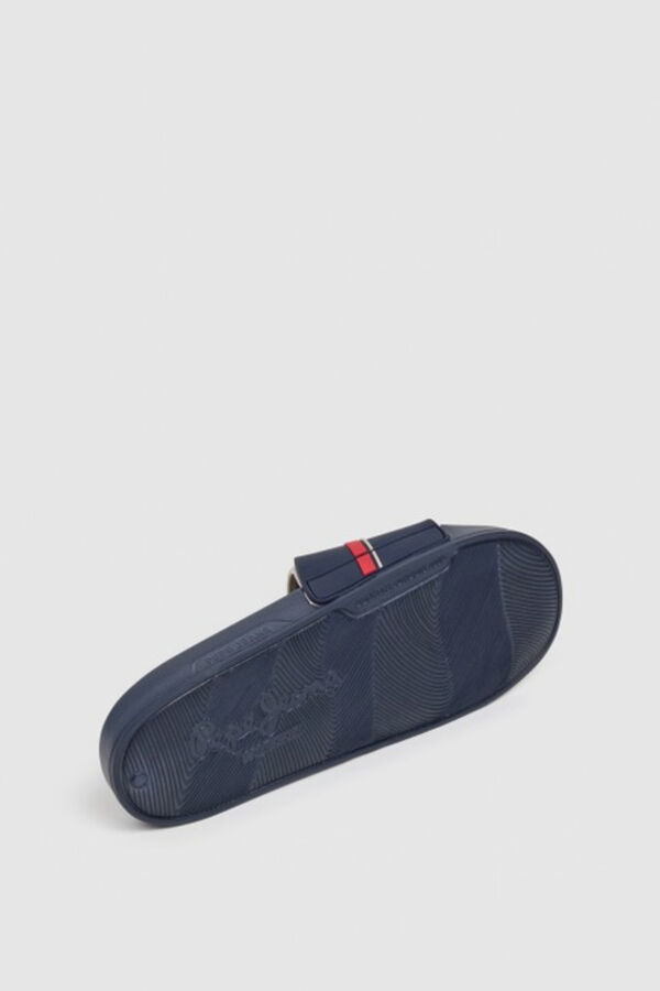 Pepe Jeans Chanclas doble hebilla azul