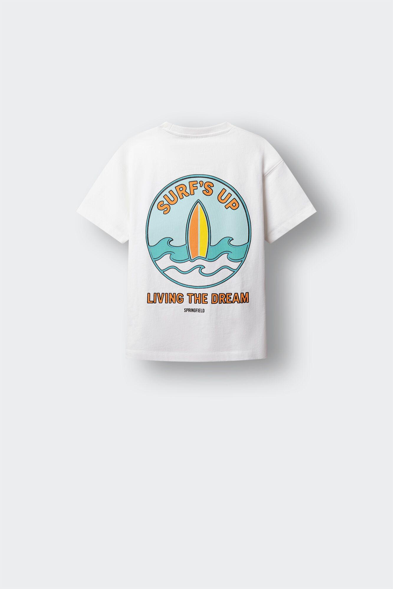 Springfield Kids Camiseta manga corta tablas surf ni&ntilde;o