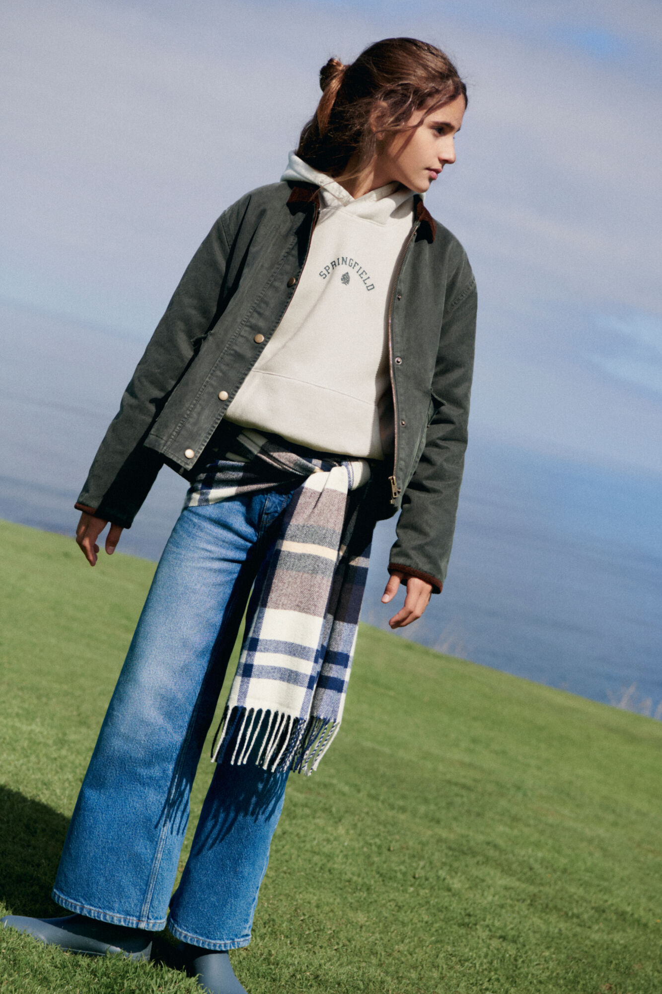 Springfield Kids Culotte teksas pantalone za devojčice