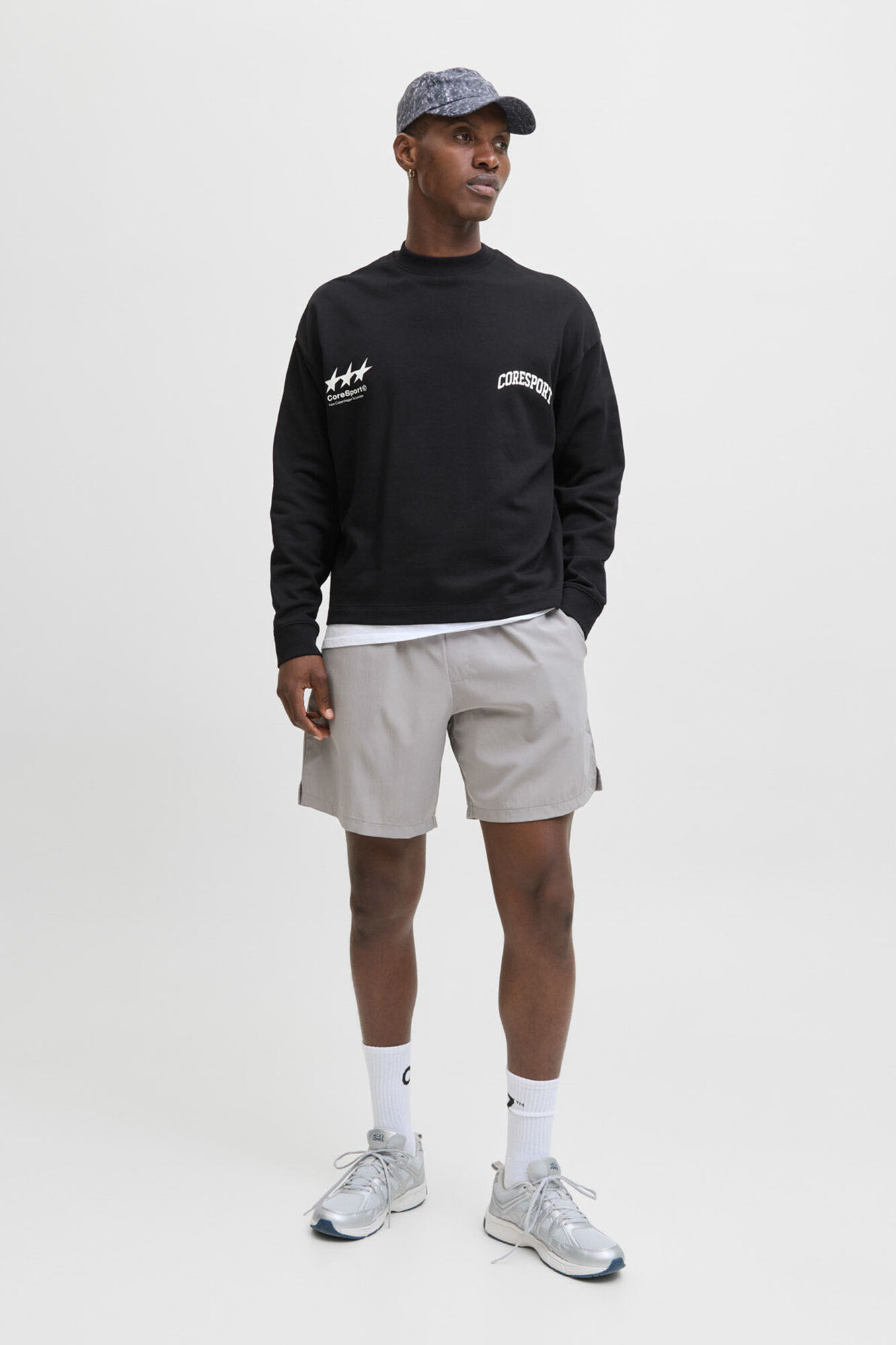 Jack & Jones Sudadera cropped athletic essentials