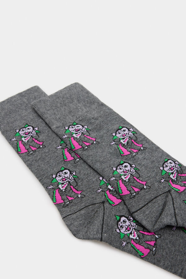 Springfield Dokolenice Grof Drakula Siva