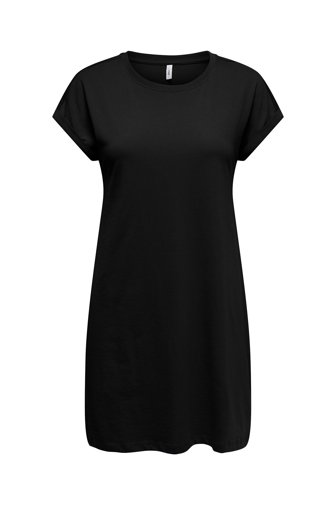 Only Vestido curto estampado &agrave;s riscas