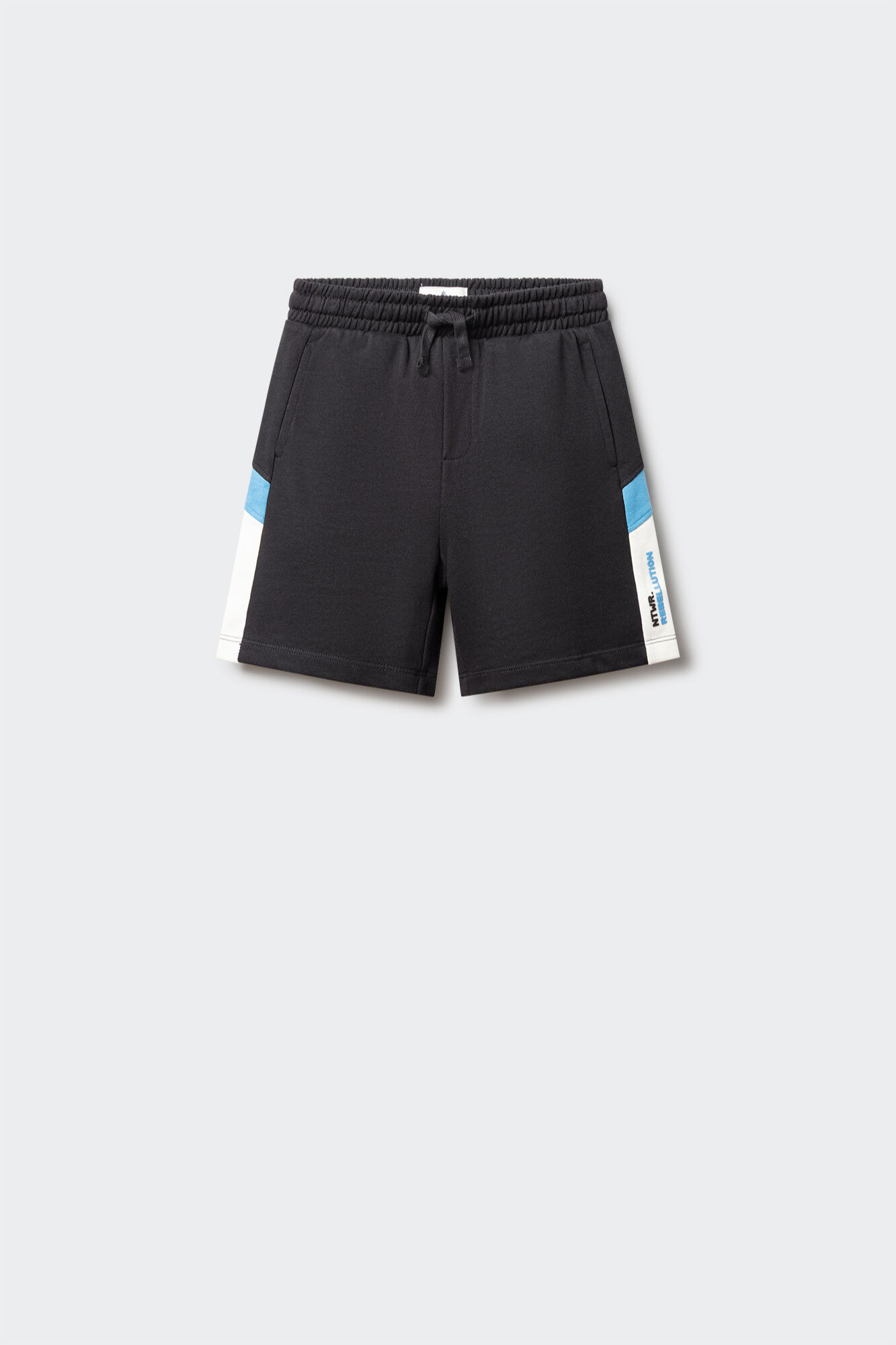 Springfield Kids Bermuda jogger com franjas para menino