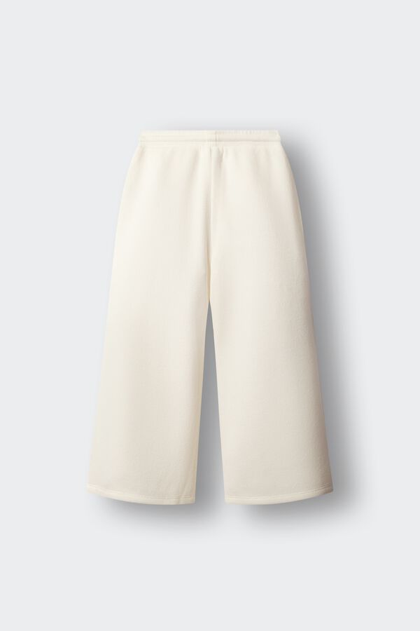 Springfield Kids Udobne culotte pantalone za devojčice Bež