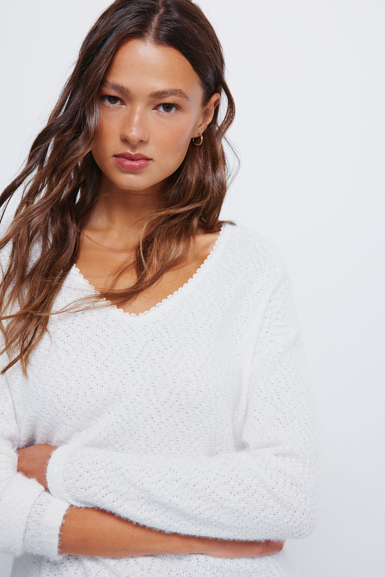 Springfield Zsen&iacute;lia felső csipk&eacute;s dekolt&aacute;zzsal