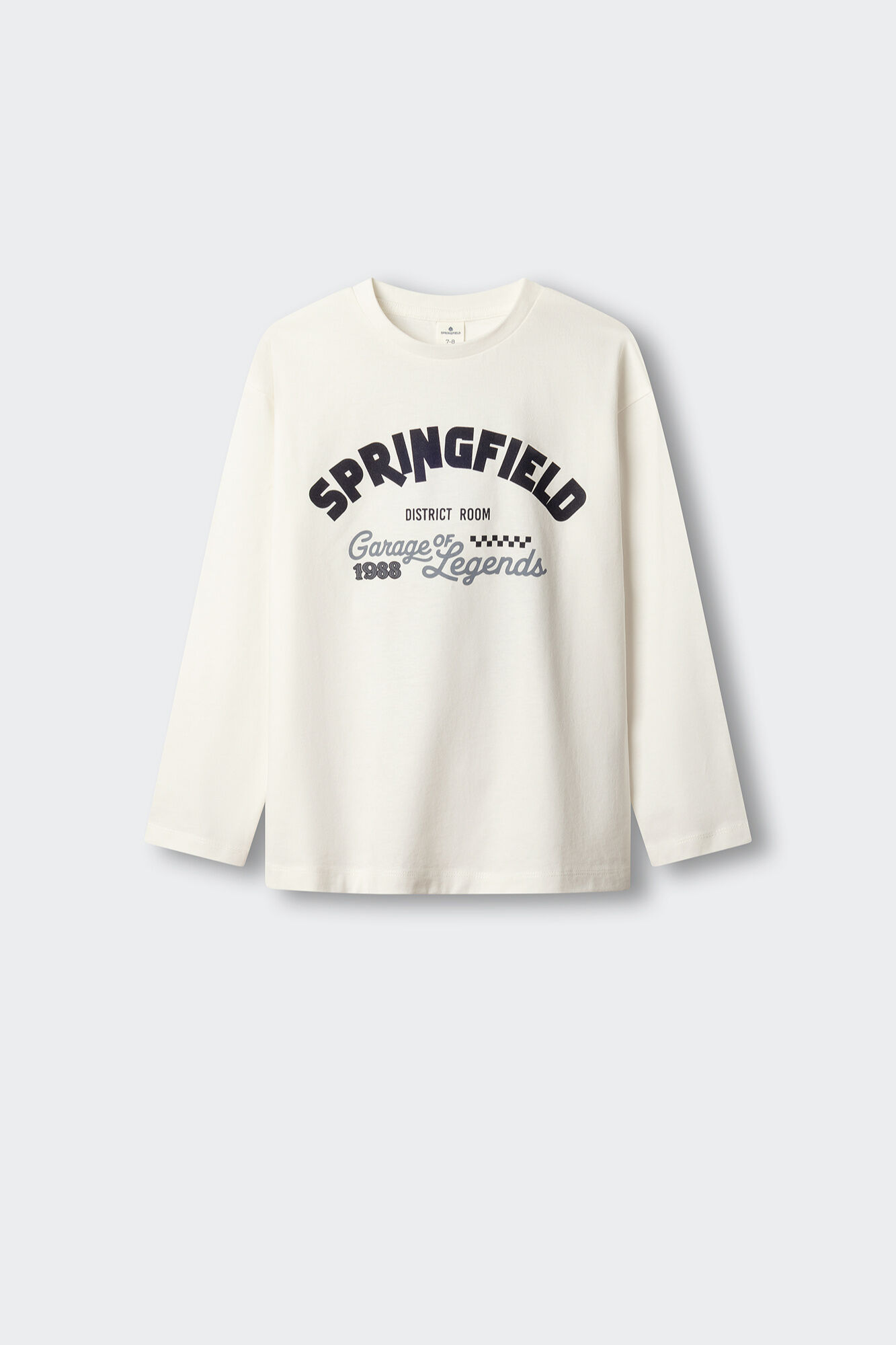 Springfield Kids Majica dugih rukava sa Springfield logom za dečake