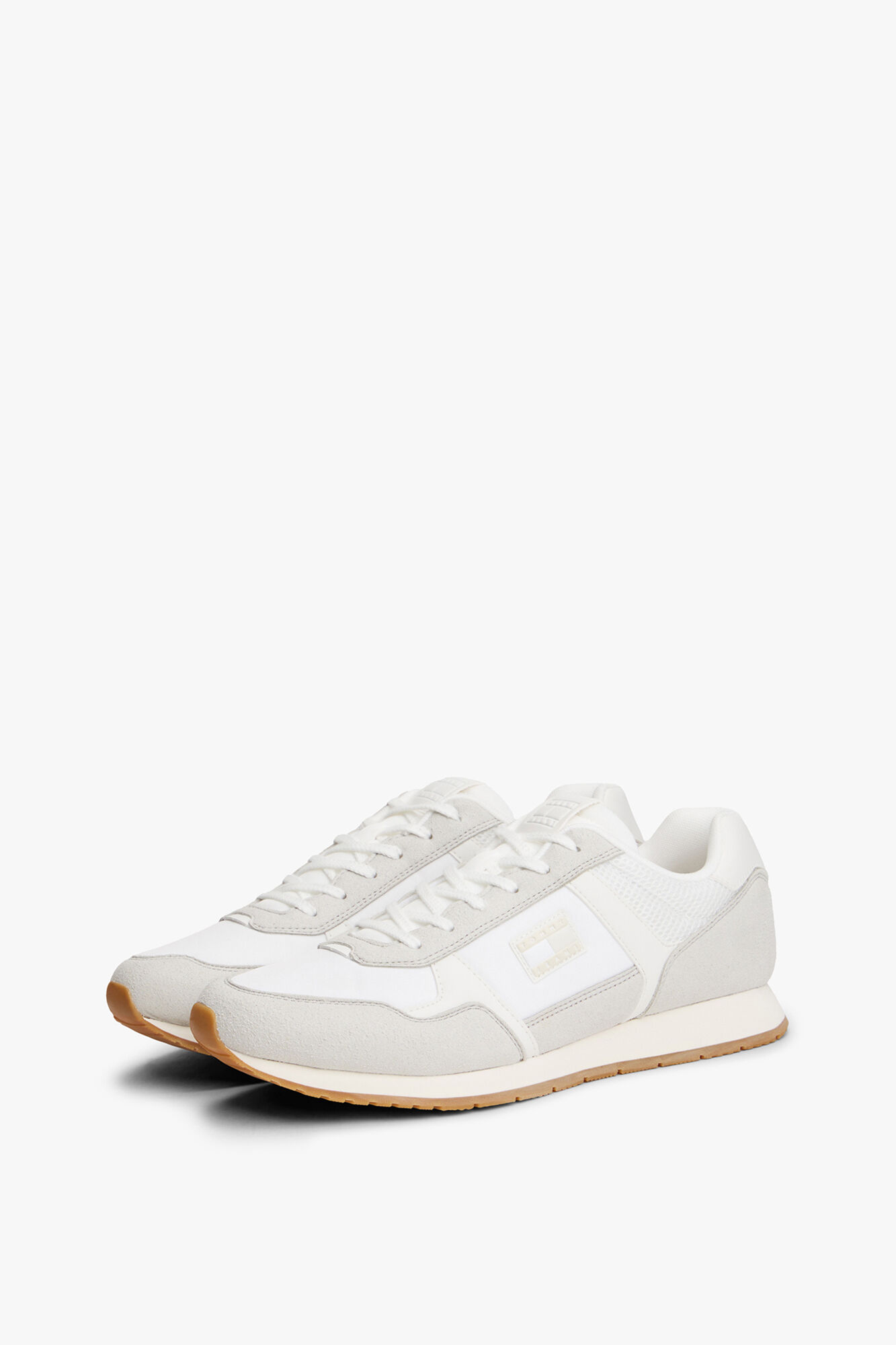 Tommy Jeans Zapatilla Tommy Jeans blanca con logo bandera