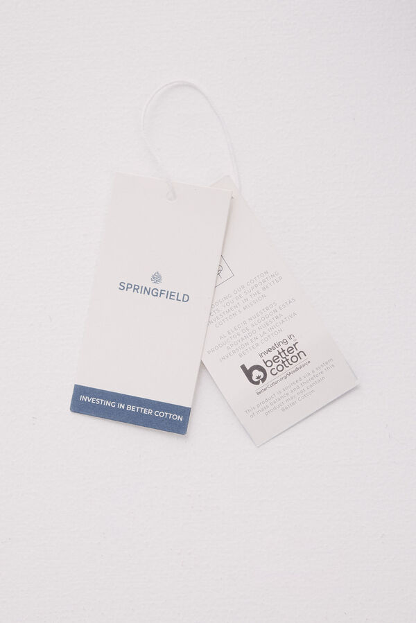 Springfield Roll with punches T-shirt Bež